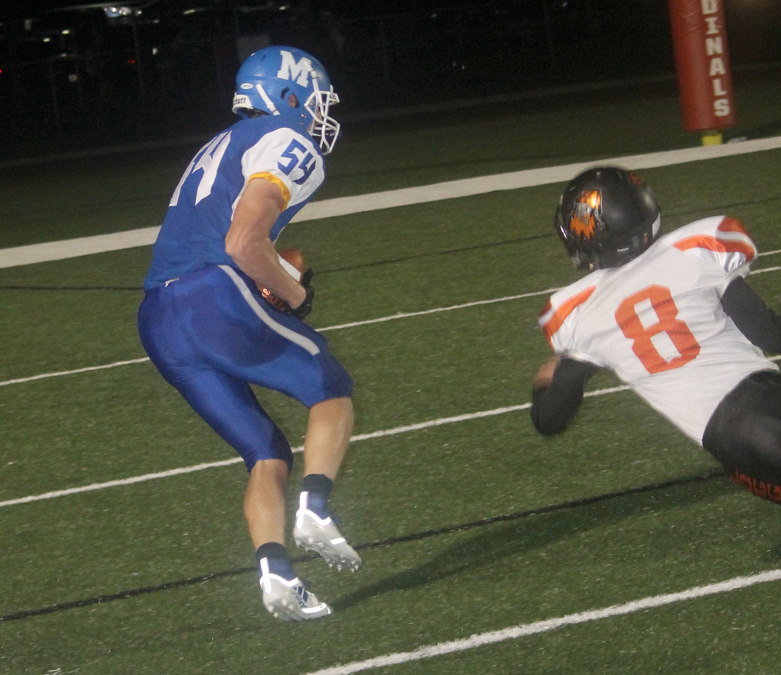 Phillips at McDonell football 9-27-19